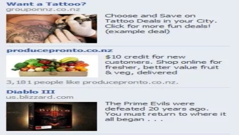 Facebook ads