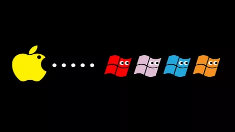 Apple eat microsoft