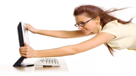 Fast woman