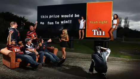 Tui girls billboard