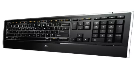 Logitech illuminated keyboard