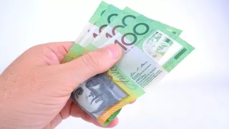 Au dollars