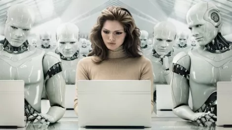 Machins replace humans