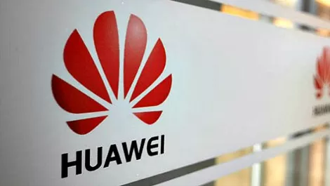 Huawei logo red