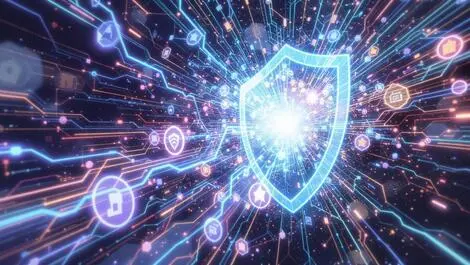 Large surge data streams digital shield defense cyber attacks