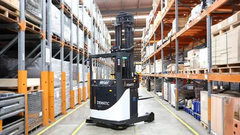 Ps dematic rts reach truck series