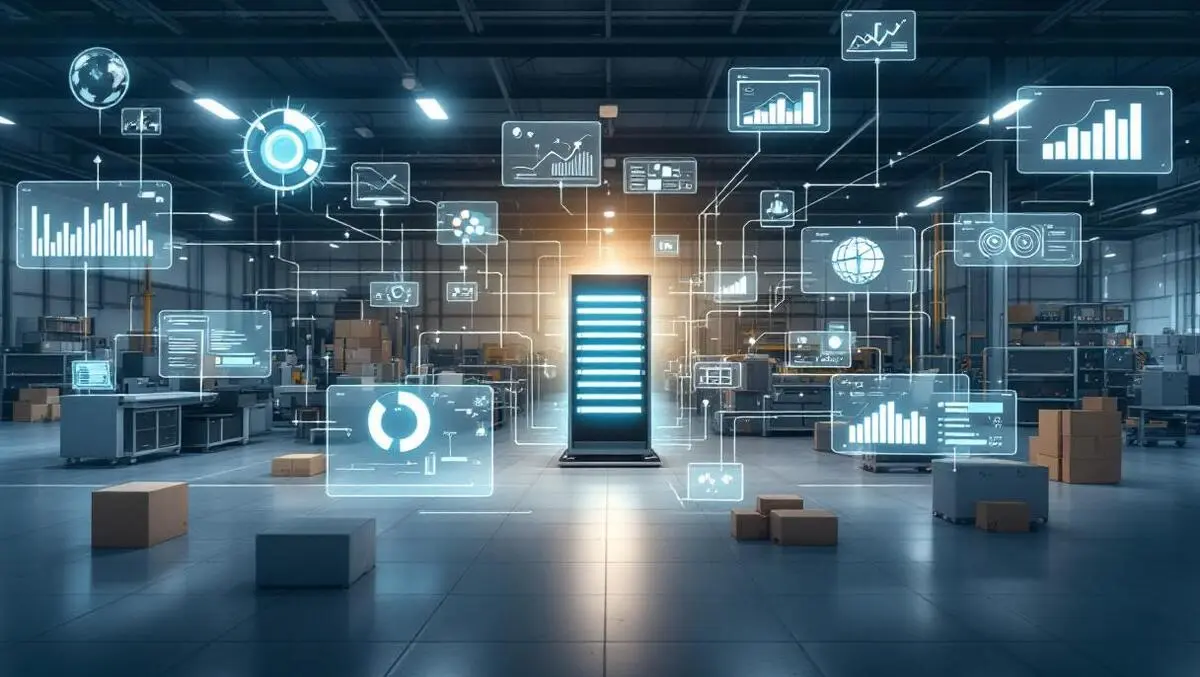 Modern smart factory dashboards realtime data analytics integration