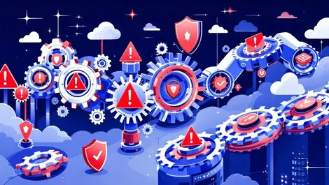 Automated assembly line fixing cyber risks into secure shields