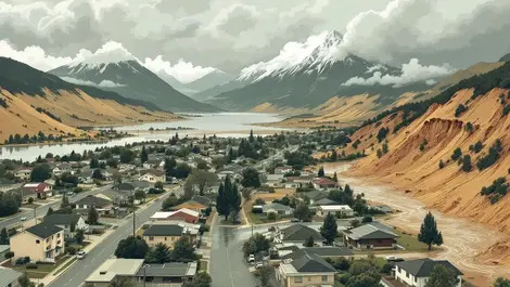 Nz north south islands flooding storm damage landslide insured losses